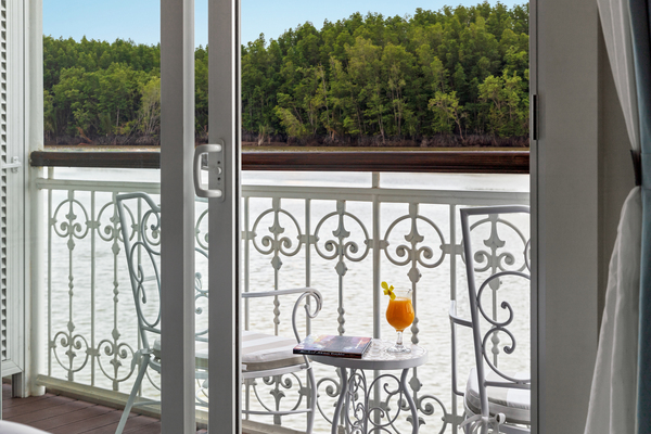 Uniworld Boutique River Cruises Mekong Jewel Suite Balcony.jpg